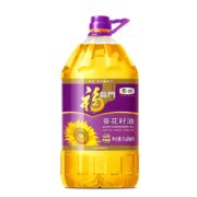聚划算百亿补贴：中粮 福临门 压榨一级葵花籽油 5.436L