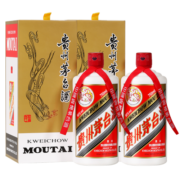 茅台 飞天 酱香型白酒 53度 750ml*2瓶 双瓶装