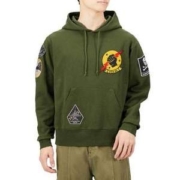 Alpha Industries 阿尔法工业 TC1556-3 男士纯棉连帽卫衣
