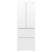 20点开始、PLUS会员、需抢券：Haier 海尔 统帅 BCD-342WLLFDEDW9U1 342L法式多门冰箱 白色