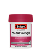 Swisse斯维诗辅酶q10胶囊备孕 高含量辅酶素软胶囊 中老年成人保护心脏 呵护心血管健康 150mg辅酶Q10 180粒/瓶【高浓度大瓶装】