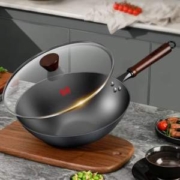 KBH 康巴赫 KGQ-C32P 真轻巧铸铁不锈钢铁锅 32cm