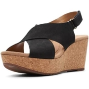 Clarks 其乐 女式 Annadel Eirwyn坡跟凉鞋