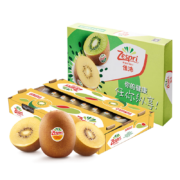 PLUS会员：Zespri 佳沛 阳光金果 奇异果 单果124-145g 25-27个（赠红玫瑰苹果6粒）