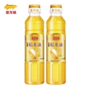 聚划算百亿补贴：金龙鱼稻米油400ml*2瓶