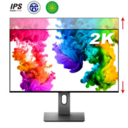 大屏窄边框！ViewSonic 优派 VX2780-2K-HD 27英寸 IPS 显示器(2560×1440、60Hz、95%sRGB)
