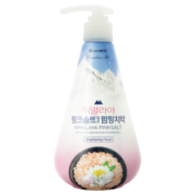 竹盐 韩国进口喜马拉雅粉盐派缤按压式牙膏285g（莹雪花香）洁白牙齿