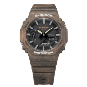 卡西欧（CASIO） G-SHOCK神秘森林系列 碳纤防护构造男士运动手表 GA-2100FR-5A