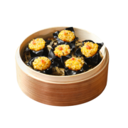 CP正大 黑金烧卖 600g 24只 咸蛋黄肉松 早茶点心 烧麦方便菜家庭装