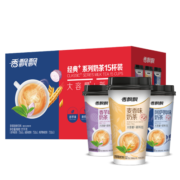 香飘飘奶茶 经典+15杯 整箱礼盒装 麦香阿萨姆香芋3种口味 1.11kg 早餐代餐下午茶 冲调饮料