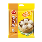 三全 奶香馒头 960g 40只装 早餐包子 早茶点心 牛奶馒头 家庭装 面点