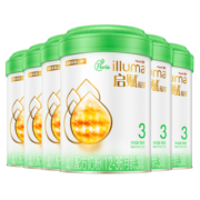 惠氏启赋（Wyeth illuma）有机奶粉3段12-36月幼儿配方900克*6罐箱装
