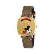 PLUS会员：GUCCI 古驰 x Gucci Grip系列 女士石英腕表 YA157420