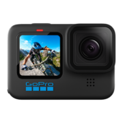 GoPro HERO10 Black 运动相机 户外摩托骑行 水下防水记录防抖 滑雪照相机 Vlog数码运动摄像机