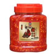 贵州特产 玉梦山区糟辣椒大瓶装  调味料辣椒酱美味下饭菜拌面香辣酱 鱼头剁椒酸辣850g/瓶 1瓶装