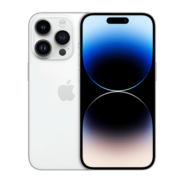 Apple iPhone 14 Pro (A2892) 支持移动电信联通5G双卡双待手机 银色 256G【官方标配】