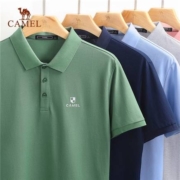 骆驼 男士珠地棉短袖polo衫 多款可选