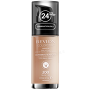 露华浓（Revlon）持久水润24小时保湿遮瑕控油粉底液不脱妆持妆bb霜遮瑕膏隔离彩妆 200#裸色 混合油性