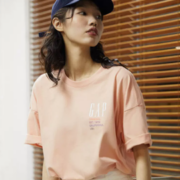 88VIP！Gap 盖璞 情侣装纯棉T恤 809026