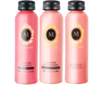 玛馨妮香氛洗发水花语蜜润旅行装 护发素50ml+洗发水50ml +沐浴露50ml