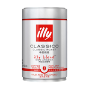 ILLY意利（illy）咖啡豆（中度烘焙）阿拉比卡意式黑咖啡 罐装250g