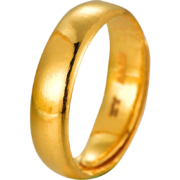 京东百亿补贴：GOLD OF CHINA 中银金行 足金活口戒指 约5g DSRA0138