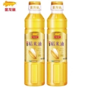 聚划算百亿补贴：金龙鱼稻米油400ml*2瓶