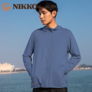 有效隔绝99%紫外线！NIKKO 日高 男子户外风衣 MF2099A 深铁灰