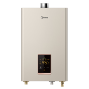 美的（Midea）燃气热水器燃气家用天然气水气双调恒温强排式智能变升变频节能省气25%APP控制远程调温 【12升】JSQ22-KD1