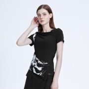 s.deer 圣迪奥 女士T恤 S20280146