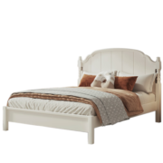 喜梦宝（X．M．B） 喜梦宝儿童床欧式简约白色青少年卧室家具单双人床 单床*1 1.2*2米