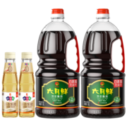 欣和 生抽 六月鲜特级酱油1.8L*2瓶+清香米醋190ml*2瓶 礼盒装