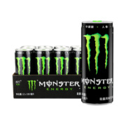 可口可乐（Coca-Cola） Monster 魔爪 原味 黑爪 维生素能量 运动饮料 330ml*12罐 整箱