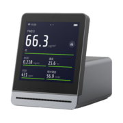 青萍空气检测仪 黑色 家用监测室内空气质量雾霾表温湿度CO2 TVOC PM2.5检测仪 京东小家智能生态产品