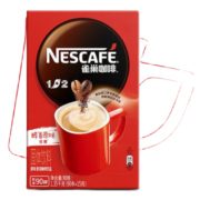雀巢（Nestle） 咖啡 速溶咖啡 1+2低糖配方咖啡粉 微研磨 冲调饮品 原味15g*90条