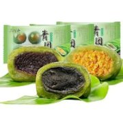 上行斋  艾草红豆沙青团  300g