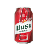 京喜特价、需抢券：乌苏啤酒（wusu）大红乌苏啤酒整箱 330ml*6罐