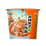 京喜特价:统一   巧面馆 麻辣笋子牛肉面108g*12桶