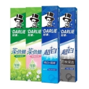 88vip：好来 原黑人)牙膏超白茶家庭家用套装190g*4支*4件