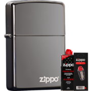 京东百亿补贴：ZiPPO 打火机 黑冰镜面煤油防风打火机