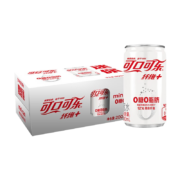 京喜特价：可口可乐（Coca-Cola） 可口可乐 纤维无糖0脂肪0热量碳酸饮料 200ml x12罐