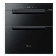 美的（Midea）消毒柜家用 嵌入式 厨房餐具碗柜碗筷茶杯茶具 一体机 紫外线 婴儿奶瓶 110L三层大容量110HQ2