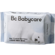 PLUS：babycare绵柔巾洗脸巾 成人可用 加厚20抽