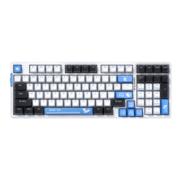 VGN V98pro 游戏动力三模热插拔客制化键盘 机械键盘2.4G/有线/蓝牙 GASKET结构 V98Pro 极地狐轴 限定款 （预售）