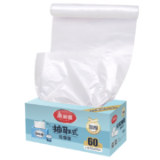 概率券:美丽雅 大号加厚垃圾袋抽取式平口1丝55*65cm 60只