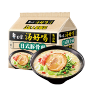 京喜特价APP：白象 汤好喝方便面 日式豚骨汤面*5包