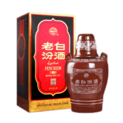 PLUS会员、需抢券：汾酒 老白汾酒10 53%vol 清香型白酒 475ml*6瓶 整箱装