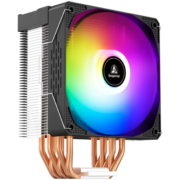 鑫谷（Segotep）夜神G6 CPU风冷散热器（ARGB主板同步灯效顶盖/支持LGA1700 /支持AM4/6热管/12CM ARGB风扇）