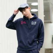 再降价：Gap 盖璞 男女款连帽开衫 809003