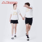 Kappa 纯棉运动外穿薄款短袖五分裤情侣家居服 2色
